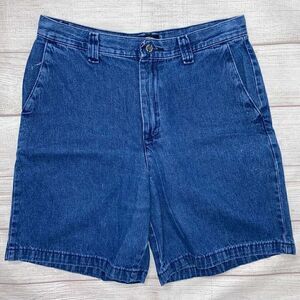 Riders casuals 100% cotton classic denim jean shorts blue sz 8 women